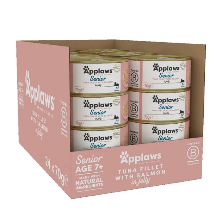 Applaws Senior Tuna With Salmon Wet Cat Food Tin 70g Outlet