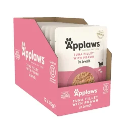 Applaws Tuna Fillet & Prawn Wet Cat Food Pouch 70g Online