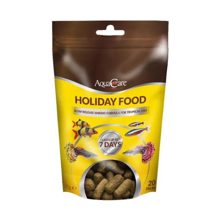 AquaCare Tropical Holiday Food Pouch 20g Clearance