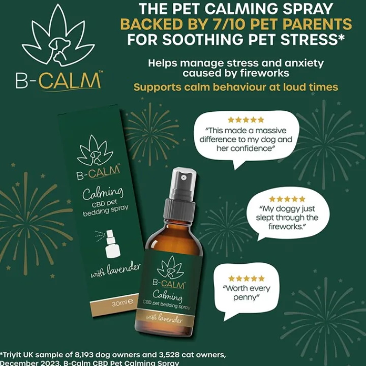 B-Calm CBD Pet Bedding Spray 100ml Discount