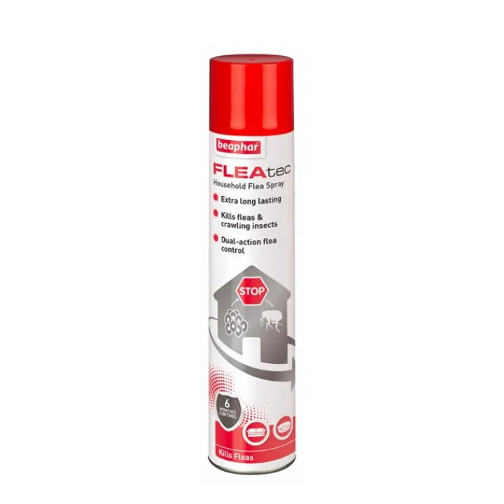 Beaphar FLEAtec Household Flea Spray 600ml Outlet