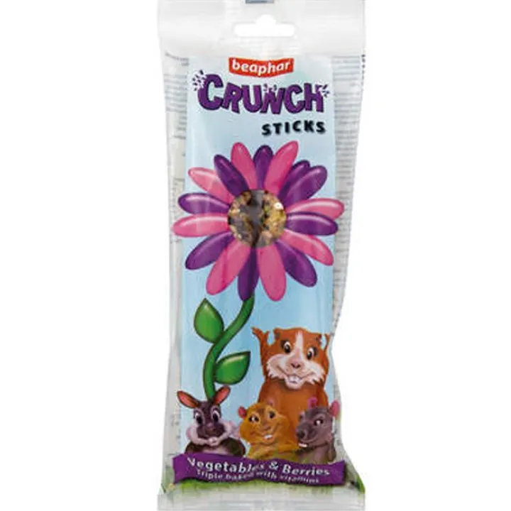 Beaphar Vegatable Crunch Sticks New