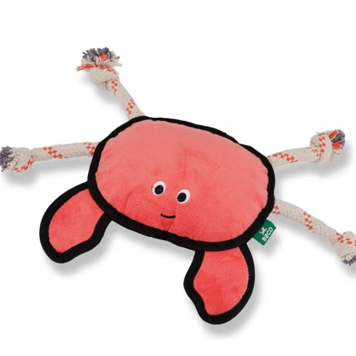 Beco Rough & Tough Crab Large Dog Toy Fashion