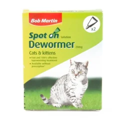 Bob Martin Spot On Dewormer for Cats and Kittens over 1kg New