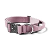 BullyBillows Bully Billows Comfort Dog Collar Herringbone Pink Clearance
