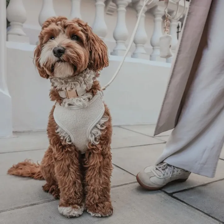 By Teddy Bouclé Adjustable Harness Marshmallow Discount