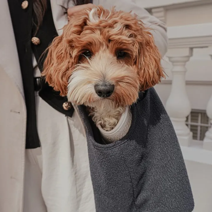 By Teddy Bouclé Dog Carrier Midnight Sale