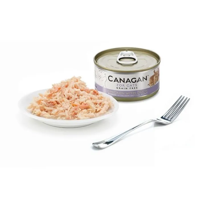 Canagan Chicken with Duck Wet Cat Food 75g Clearance