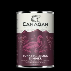 Canagan Turkey & Duck Dinner Wet Dog Food 400g Hot