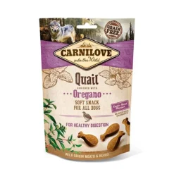 Carnilove Semi Moist Dog Treats Quail with Oregano 200g Fashion
