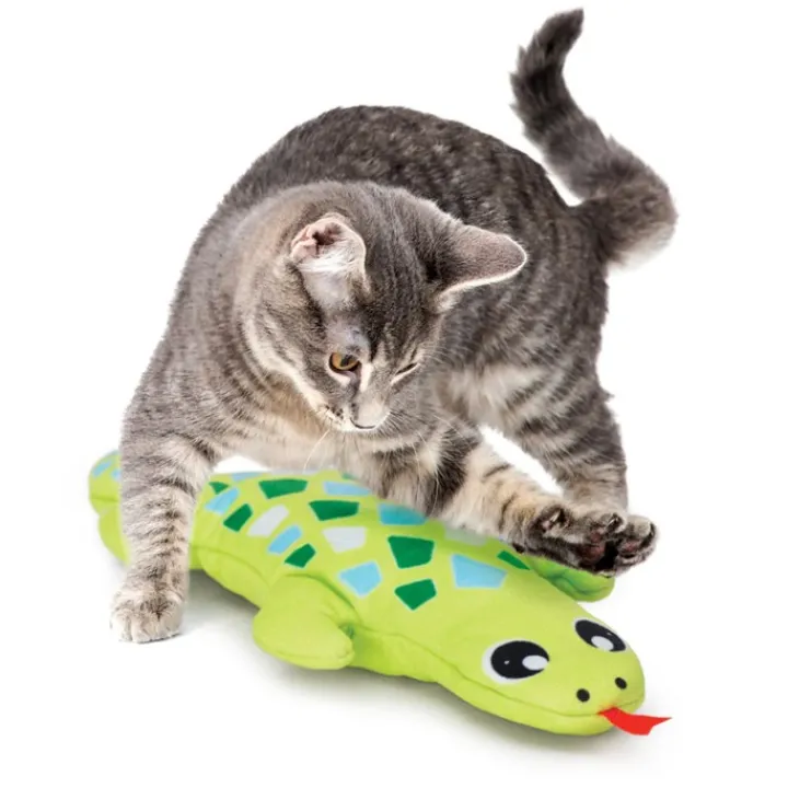 Catit Groovy Gecko Cat Toy Online