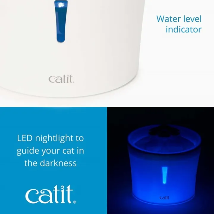 Catit LED Flower Fountain 3 Litre New
