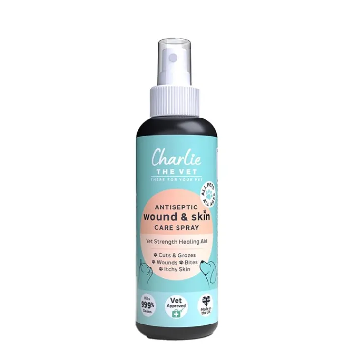 Charlie the Vet Wound & Skin Care Spray 100ml Outlet