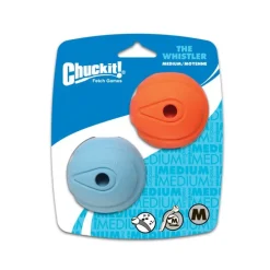 Chuckit! Whistler Ball - Medium 2 Pack Dog Toy Sale