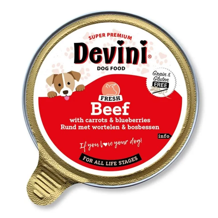 Devini Beef Wet Dog Food 85g Discount