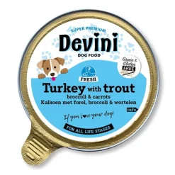Devini Turkey & Trout Wet Dog Food 85g Best
