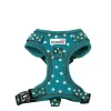 Doodlebone Adjustable Airmesh Dog Harness Teal Star Online