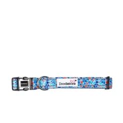Doodlebone Padded Dog Collar Reef Discount