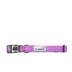 Doodlebone Padded Dog Collar Orchid New