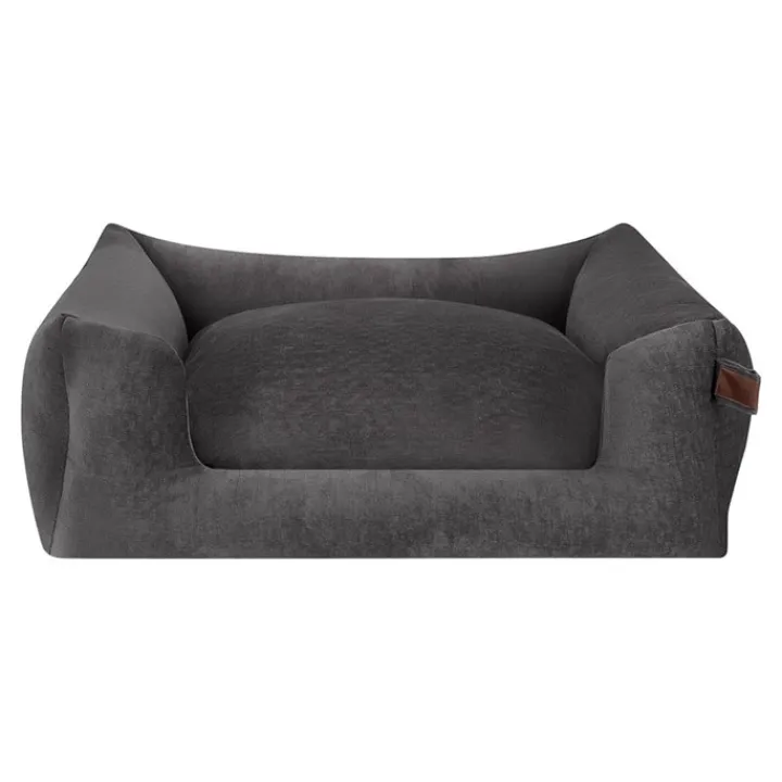 Fantail Basket Snooze Mellow Smoke Grey Dog Bed Hot