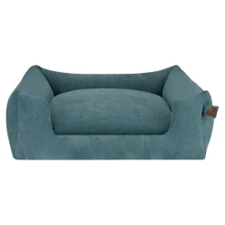 Fantail Basket Snooze Mellow Peacock Blue Dog Bed Clearance