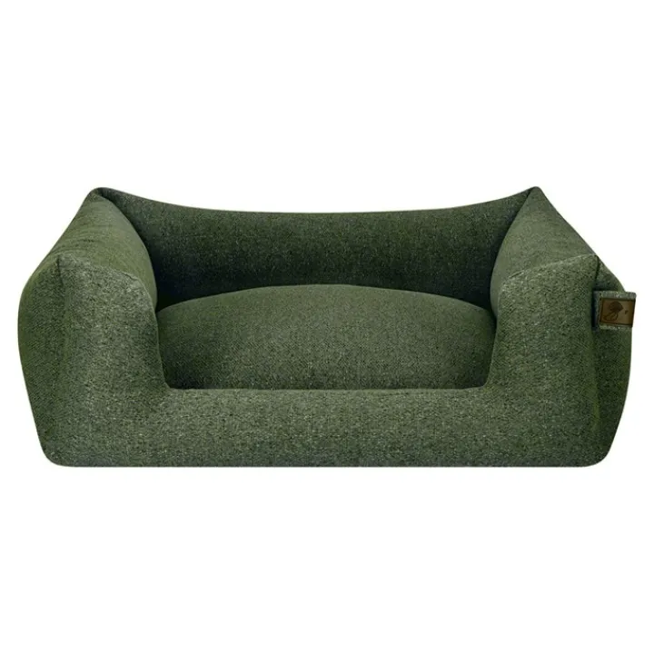 Fantail Basket Snooze Origin Botanical Green Dog Bed Clearance