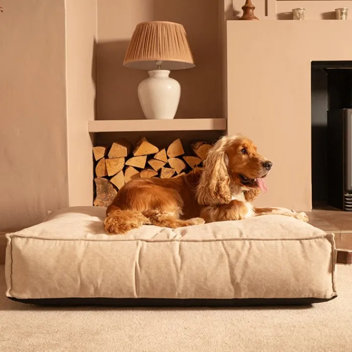Fantail Mattress Stargaze Mellow Oat Beige Dog Bed Clearance