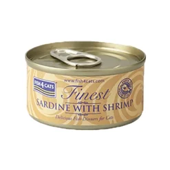 Fish4Cats Sardine with Shrimp Wet Cat Food 70g New