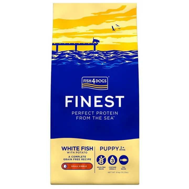Fish4Dogs Finest White Fish Puppy Food 1.5kg Fashion
