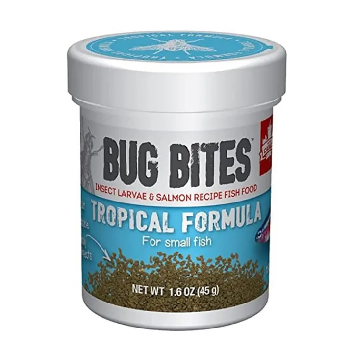 Fluval Bug Bites Tropical Granules Fish Food 45g Sale