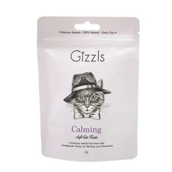 Gizzls Calming Free-range Ostrich Soft Cat Treats Fashion
