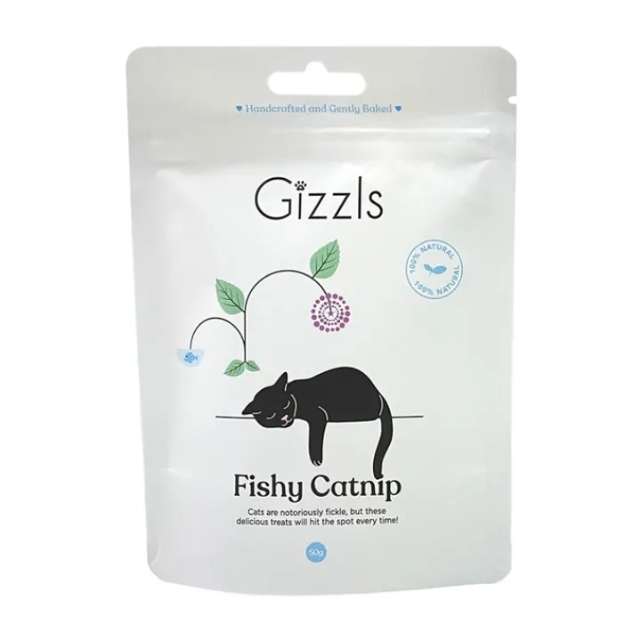 Gizzls Fishy Catnip Cat Treats Online