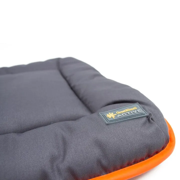 Great & Small Active Crate Dog Mat Grey with Orange Trim Outlet