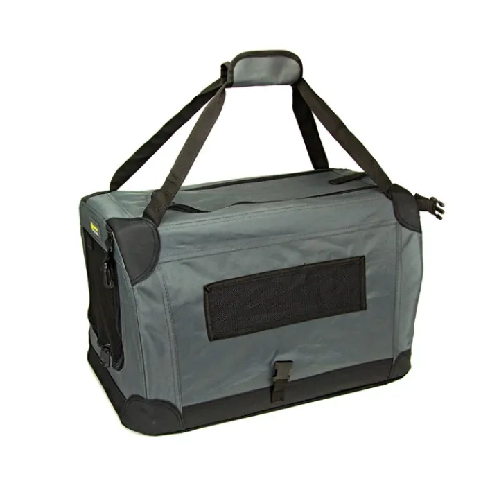 Great & Small Active Soft Pet Crate Grey Clearance
