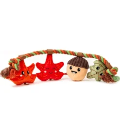 Great & Small Autumn Animals Leaf Rope Dog Toy Outlet