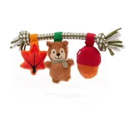 Great & Small Autumn Animals Squirrel Rope Dog Toy Discount