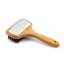 Great & Small Bamboo Double Pet Brush Online