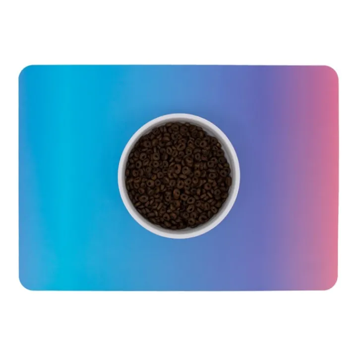 Great & Small Basic Food Pet Mat Gradient New