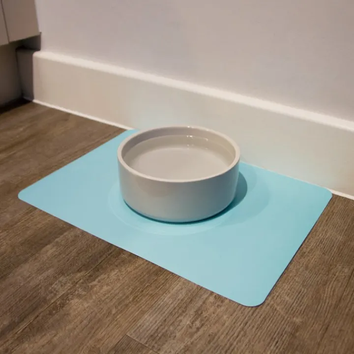 Great & Small Basic Food Pet Mat Pastel Outlet