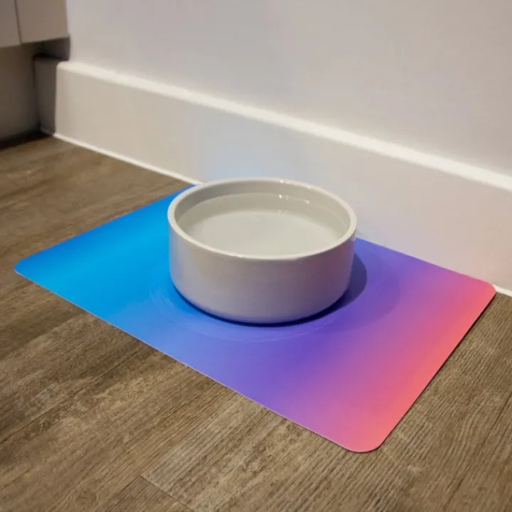 Great & Small Basic Food Pet Mat Gradient New