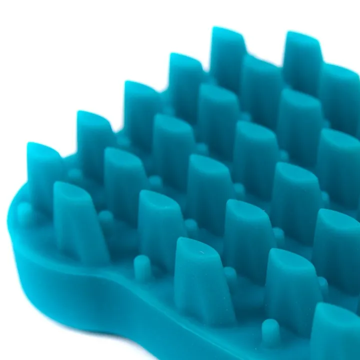 Great & Small Bone Shape Rubber Pet Grooming Brush Sale
