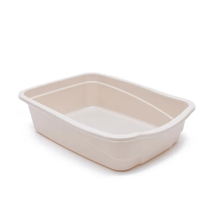 Great & Small Cat Litter Tray Stone Beige New