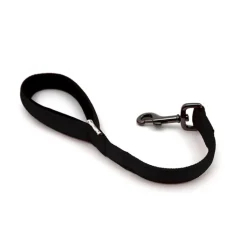 Great & Small Classic Cushion Dog Lead Black Best