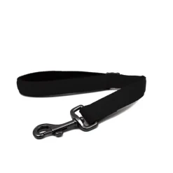 Great & Small Classic Cushion Dog Lead Black Best