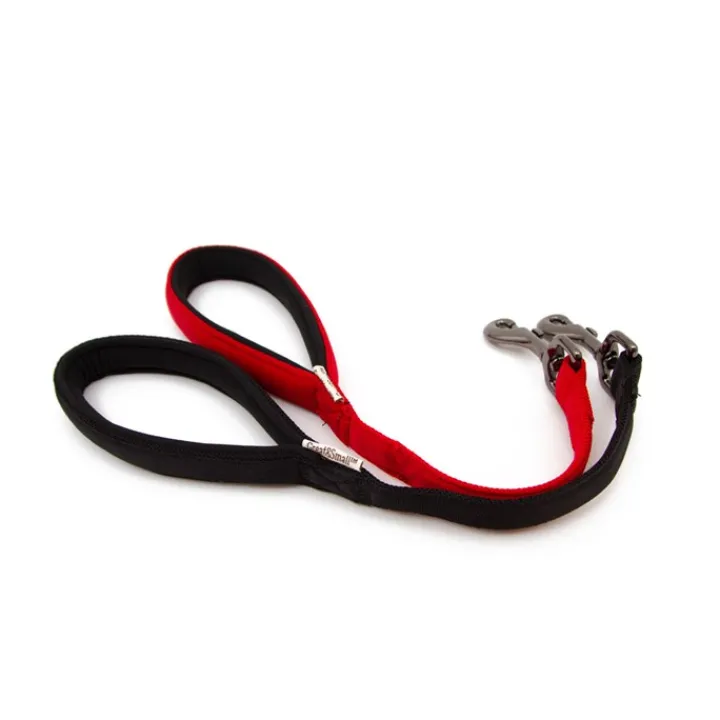 Great & Small Classic Cushion Dog Lead Black Best