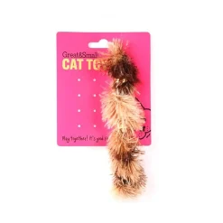 Great & Small Classic Dangler Colourful Plush Cat Toy Sale