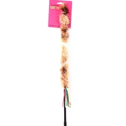 Great & Small Classic Dangler Colourful Plush Cat Toy Sale