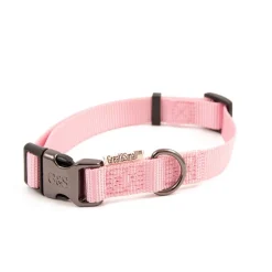 Great & Small Classic Plain Dog Collar Pink Sale