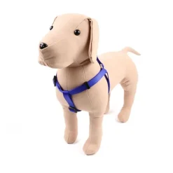 Great & Small Classic Plain Dog Harness Blue Clearance