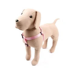 Great & Small Classic Plain Dog Harness Pink Fashion